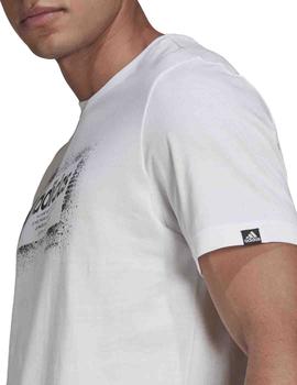 Camiseta Adidas M SPRY BX Blanco Hombre