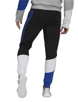 Pantalon Adidas M FI CB Negro/Azul/Bco Hombre