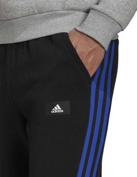 Pantalon Adidas M FI CB Negro/Azul/Bco Hombre