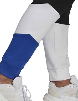 Pantalon Adidas M FI CB Negro/Azul/Bco Hombre