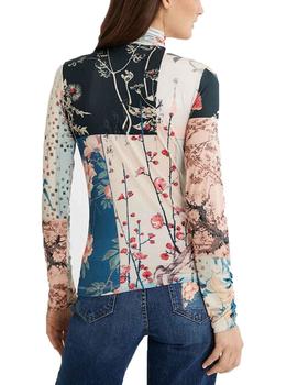 Camiseta Desigual Kyoto ML Multicolor Mujer