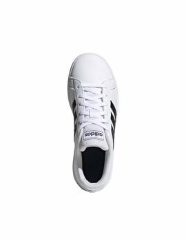 Zapatillas Adidas Grand Court K Blanco/Negro