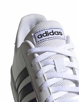 Zapatillas Adidas Grand Court K Blanco/Negro