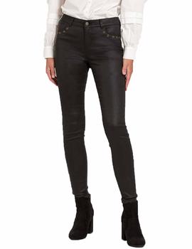 Pantalon Naf Naf Fcoata Negro Mujer