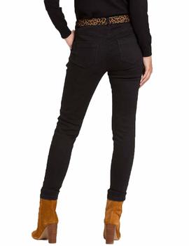 Pantalon Naf Naf Fleo Jeggy Negro Mujer