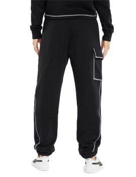 Pantalon Puma Power Cargo Negro Mujer