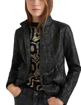 Chaqueta Desigual Camaruga Negro Mujer