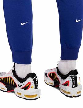 Pantalon Nike Sportswear Swoosh Azul Hombre