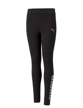 Leggings Puma Alpha Negro/Blanco Niña