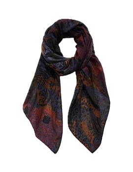 Foulard Desigual Camo Animal Rect Multicolor Mujer