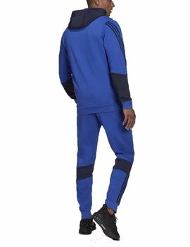 Chandal Adidas MTS Cot Fleece Azul/Negro Hombre