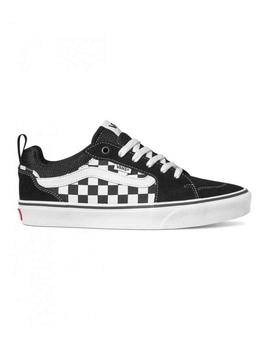 Zapatillas Vans Filmore YT Checkerboard Negro/Bco