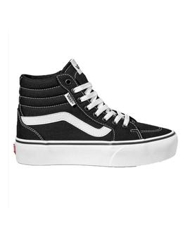 Zapatillas Vans Filmore Hi Platform Canvas Negro/B