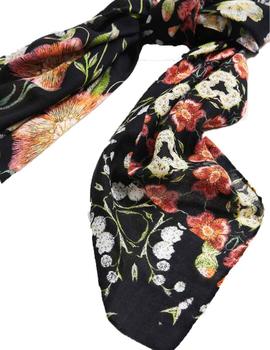 Foulard Desigual Niagara Rect Negro/Multicol Mujer