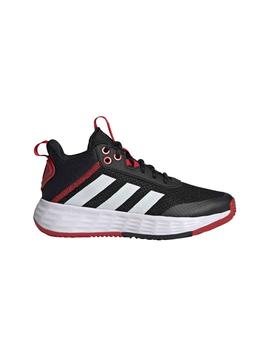 Zapatillas Adidas Own the Game 2.0 K Negro/Bco/Roj