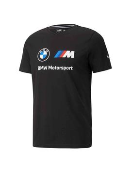 Camiseta Puma BMW MMS ESS Logo Negro Hombre
