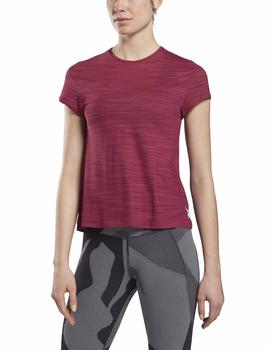 Camiseta Reebok WOR AC Granate Mujer