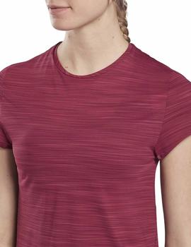 Camiseta Reebok WOR AC Granate Mujer