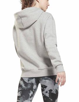 Sudadera Reebok RI BL Fleece Gris Mujer