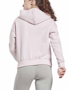 Chaqueta Reebok Piping Pack Full Zip Rosa Mujer