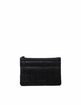 Monedero Desigual Cocoa Multizip Negro Mujer