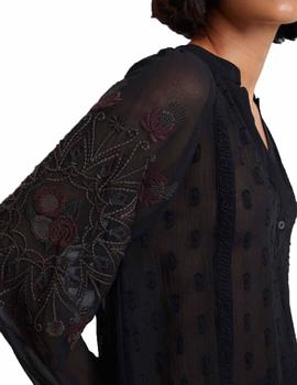 Blusa Desigual Janis Negro Mujer