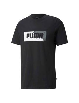 Camiseta Puma Bos Graphic Negro Hombre