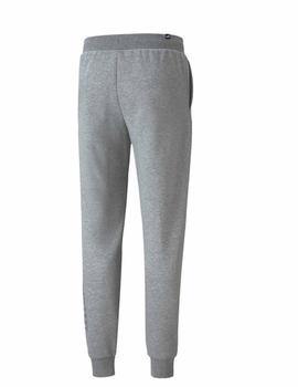 Pantalon Puma Power Logo Gris/Negro Hombre