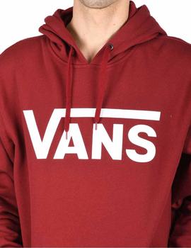 Sudadera Vans Classic MN Granate Hombre