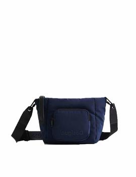 Bolso Desigual Logging Amber Azul Mujer