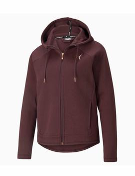 Chaqueta Puma Evostripe Full-Zip Marron Mujer