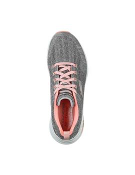 Zapatillas Skechers Arch Fit Comfy Wave Gris Mujer