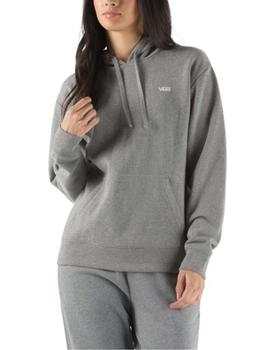 Sudadera Vans WM Boxed In Rosy BF Gris Mujer