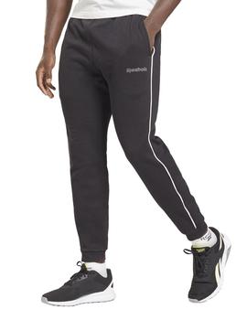 Pantalon Reebok TE Piping Jogger Negro Hombre