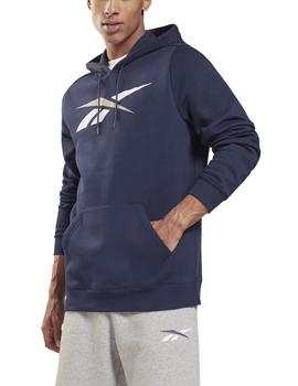 Sudadera Reebok TE Vector OTH Marino Hombre