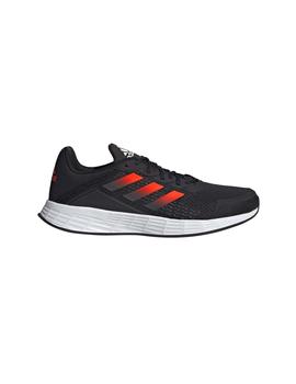 Zapatillas Adidas Duramo SL Negro/Rojo Hombre