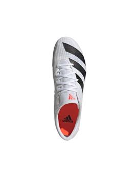 Zapatilla Clavos Adidas Distancestar Blanco