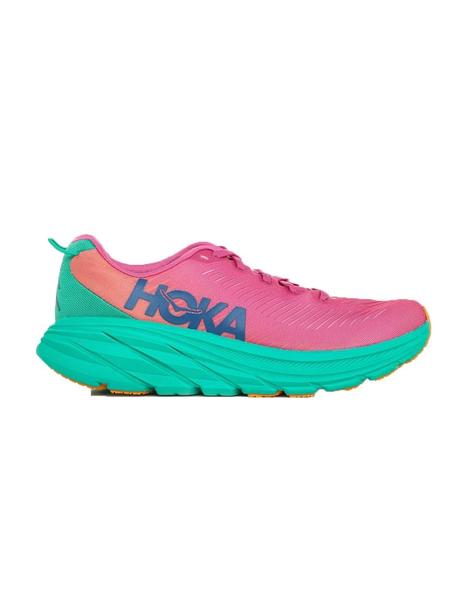 Zapatillas Hoka W Rincon 3 Fucsia/Verde Mujer