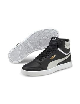 Zapatillas Puma Shuffle Mid Negro/Blanco Hombre