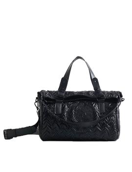 Bolso Desigual Azalea Loverty 2.0. Negro Mujer