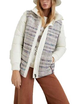 Chaqueta Desigual Storni Blanco/Multicolor Mujer