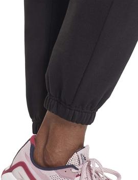 Pantalon Reebok TE Vector Fleece Negro Mujer