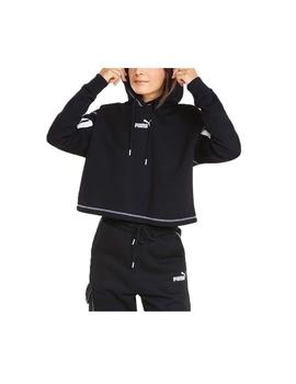 Sudadera Puma Power Negro/Blanco Mujer