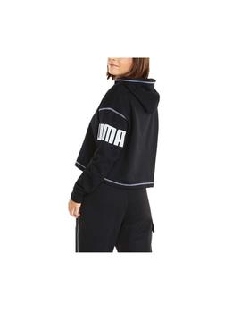 Sudadera Puma Power Negro/Blanco Mujer