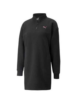 Vestido Puma Cyber Sweat Negro Mujer