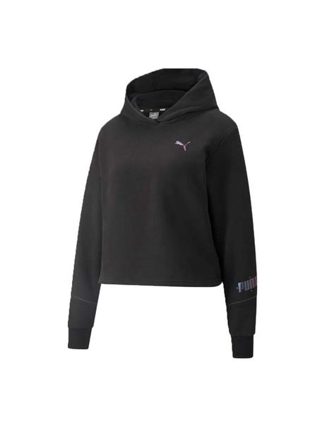 Sudadera Puma Hoody Gris Mujer