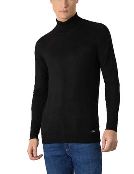 Jersey Tiffosi Bond cuello alto Negro Hombre