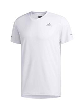 Camiseta Adidas Run It Blanco Hombre