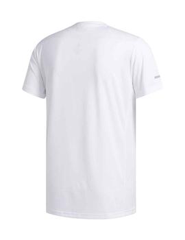 Camiseta Adidas Run It Blanco Hombre