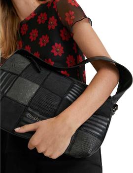 Bolso Desigual Fire Saga Narbone Negro Mujer